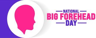 big-forehead-day-image